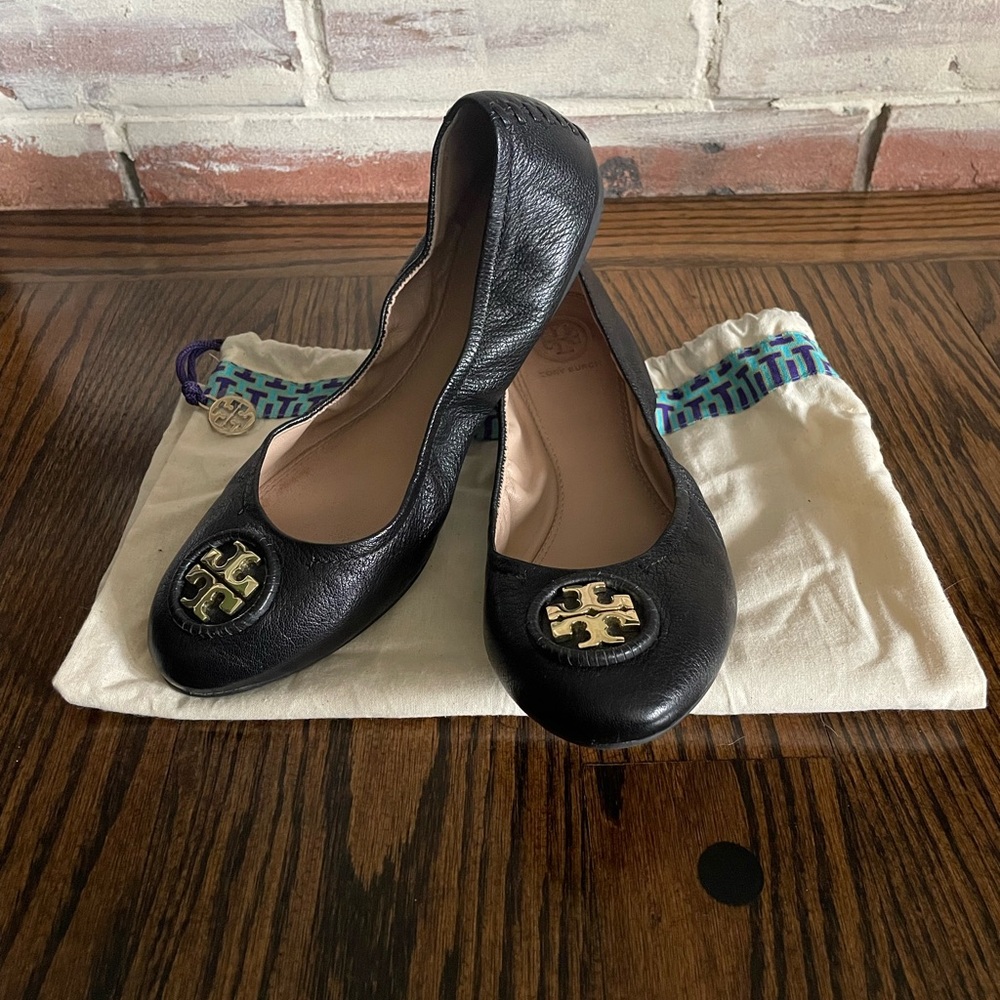 Gently worn Tory Burch flats